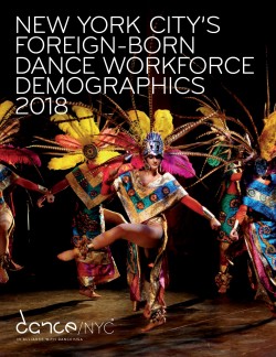 Report cover for New York City's Foreign-Born Dance Workforce Demographics